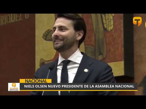 Niels Olsen nuevo presidente de la Asamblea Nacional