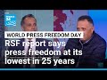 World Press Freedom Day 2026 RSF Report Says Press Freedom At Its Lowest In 25 Years FRANCE 24