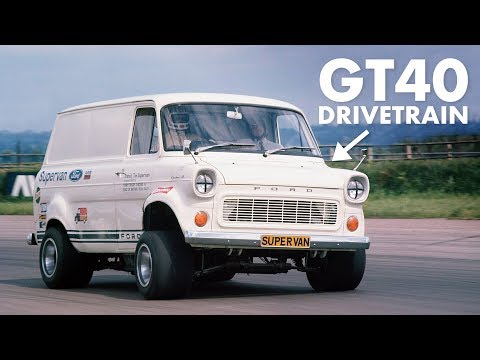 Ford Transit Van With A GT40 Engine: History Of The Supervans | Carfection +