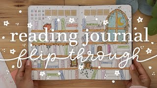 reading journal flip through! ✨🎀 2025 mid year