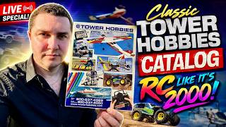 🛑RC like it’s 2000 Let’s GO - Original tower hobbies 300+ page catalog LIVE read and chat