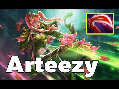 Arteezy Wind Ranger Mid Ranked MMR Game 7600 MMR [ Arteezy Gameplay ]
