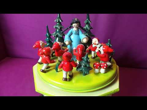 Steinbach uralte Spieluhr Nr. 004 - seltenes Sammlerstück aus dem Erzgebirge