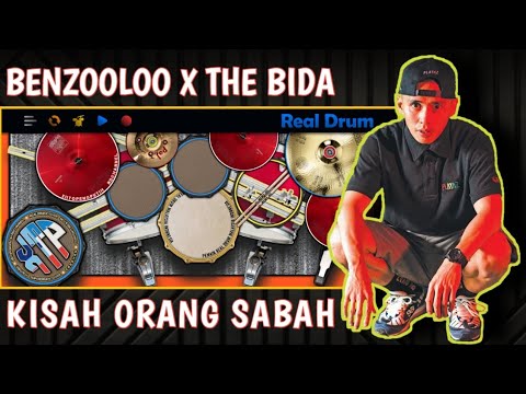 BENZOOLOO X THE BIDA - KISAH ORANG SABAH ( RealDrumCover ) RAP SABAHAN