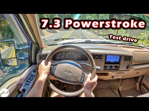 1999 Ford F-350 Super Duty 7.3 Powerstroke – POV Test Drive