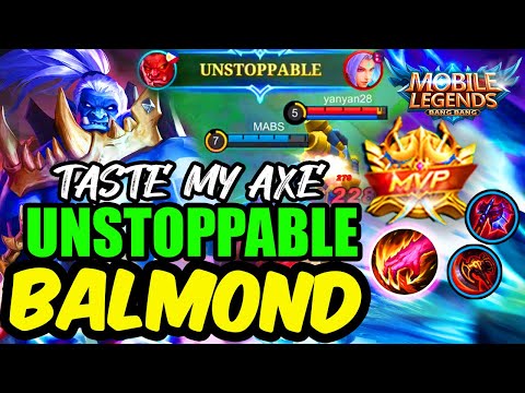 100% UNSTOPPABLE BALMOND JUNGLER -  Mobile Legends