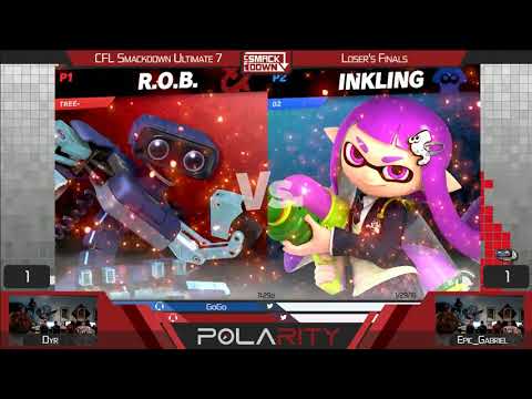 CFL Smackdown Ultimate 212 - Dyr (Inkling) vs Epic_Gabriel (R.O.B.) - Losers Finals
