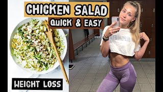 HEALTHY CHICKEN SALAD RECIPE FOR WEIGHT LOSS | Foreign Kitchen