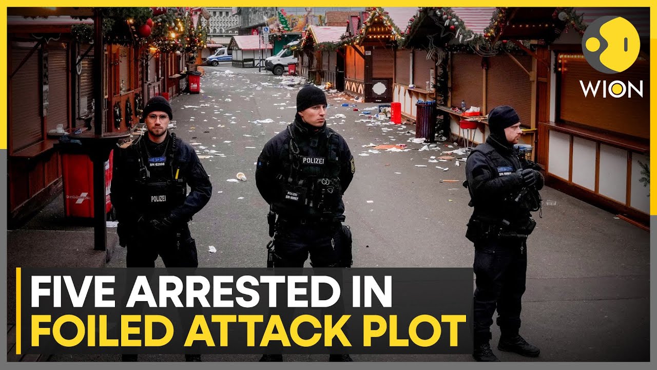 Five Arrested in Germany After Foiled Christmas Market Attack Plot | WION