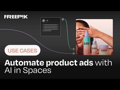 Automate product ads with AI in Spaces | Magnific Use Cases