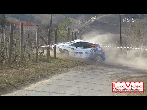 CRASH 2° Rally Vigneti Monferrini 2019 Curatolo-Spadone 208 R2B - Passaggi esterni