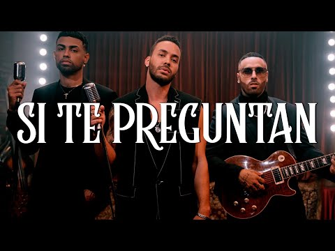 Prince Royce, Nicky Jam, Jay Wheeler - Si Te Preguntan (Video Letra/Lyrics)