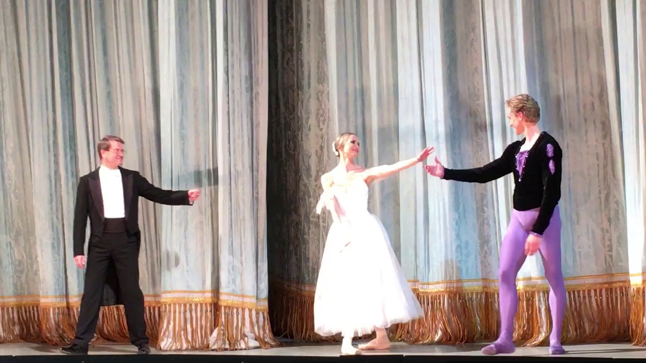 VKVAFMBK/Giselle, Curtain Call 2/6 Alina Somova, David Hallberg ☁️Giselle,Mariinsky, 12.07.2018