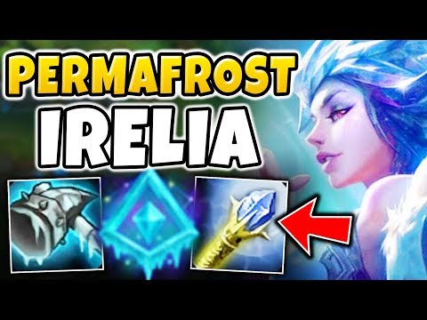 WTF?! THIS PERMAFROST IRELIA BUILD HAS 100% SLOW DURATION!?! YOU CAN'T ESCAPE IT! League of Legends