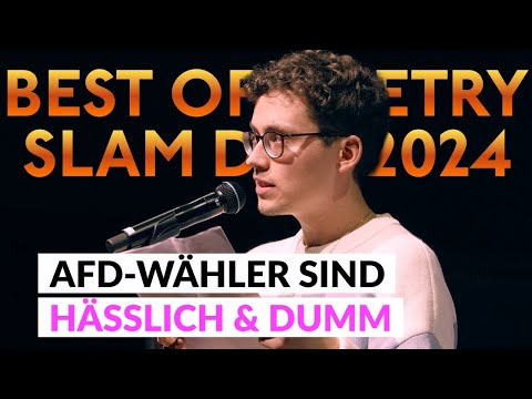 AfD-Wähler sind hässlich und dumm | Benjamin Poliak | Poetry Slam TV