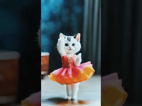 Cute cat Dancing # ytshorts # shorts #  kaushalya p cat Dance