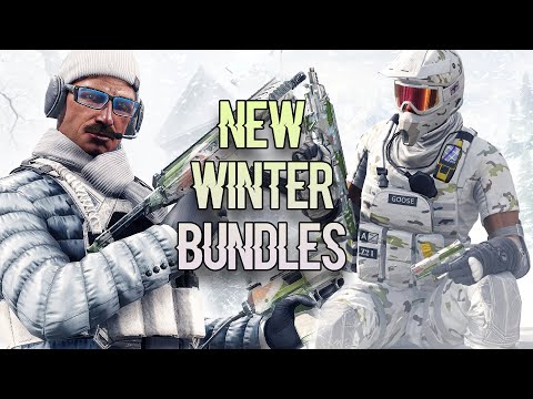 New WINTER BUNDLES - Mozzie, Warden - Showcase IN-GAME - Rainbow Six Siege