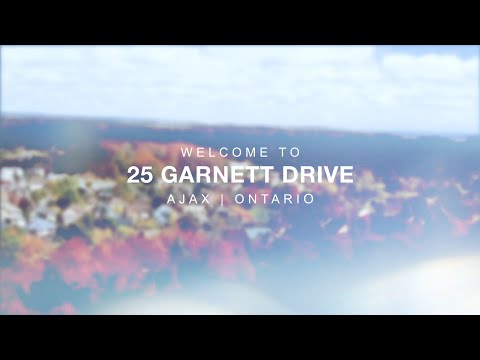 25 Garnett Drive, Ajax
