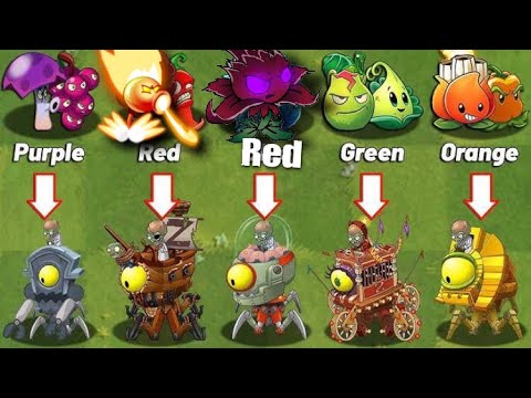 🌟Random 14 NEW PLANT & RED STINGER Battlez - Who Will Win? PvZ 2 Team Plant Vs Team Plant 🌱