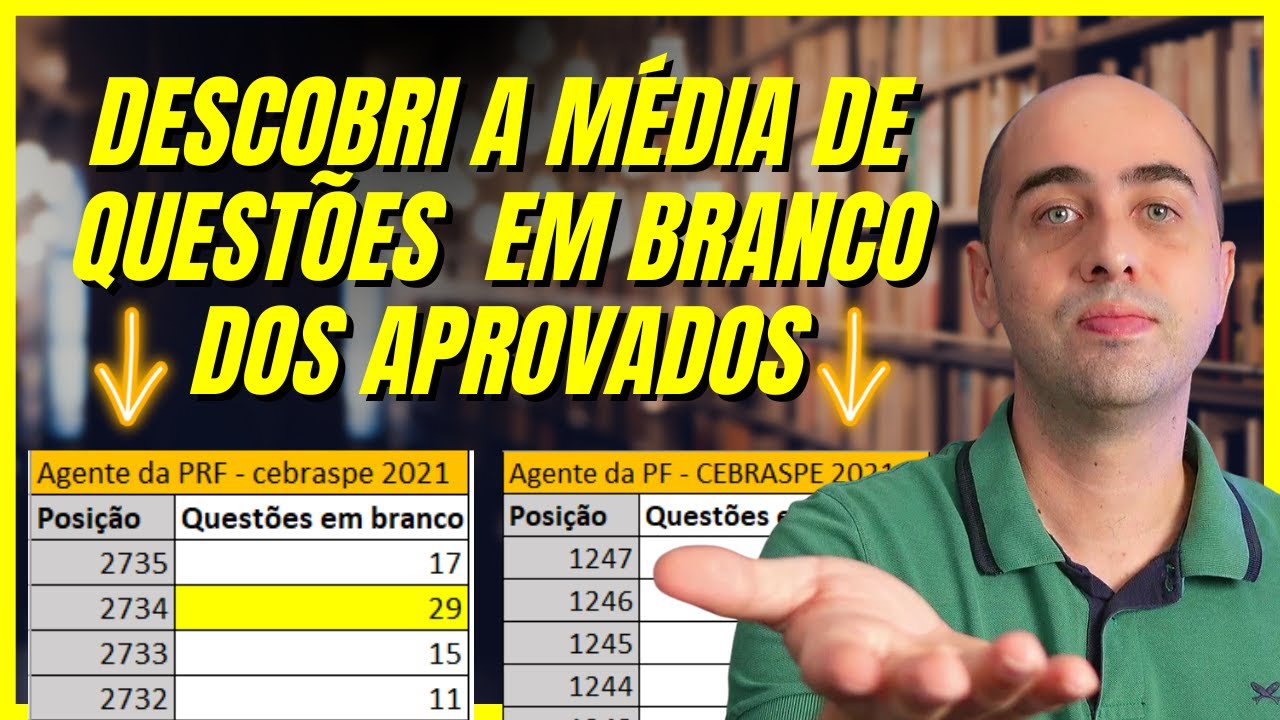PF e PRF: quantas questões deixar em branco na CEBRASPE