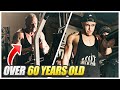 chest & arms with a 60 year old bodybuilder at the shed of pain