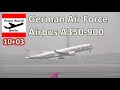 German Air Force Airbus A350 900 10 03 Takeoff Berlin With Robert Habeck To Windhoek Namibia
