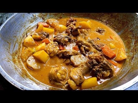 Chicken Stew recipe (with curry) Caril de Frango do Mozambique