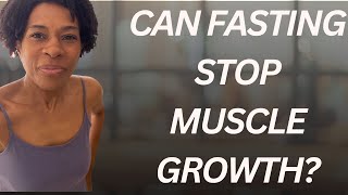 Is fasting problematic for building muscle  // tips for menopausal women over 50 losing fat