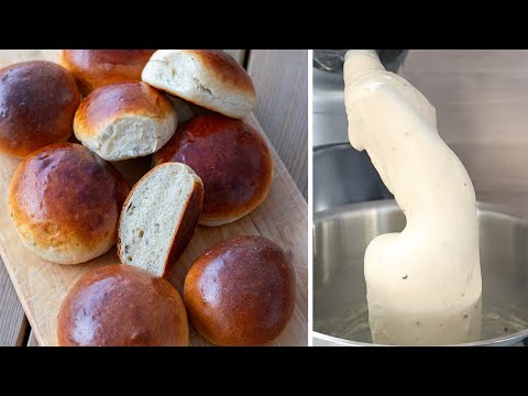 Baka Släta Bullar (Semmelbullar)