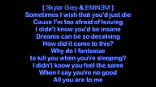Eminem ft  Skylar Grey &amp; Yelawolf   Twisted HQ &amp; ( Lyrics on screen )