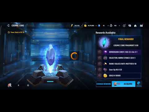 Cosmic Core Event can we Got ctp in 1425 crystal 😍 