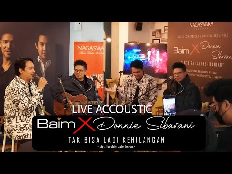 Baim X Donnie Sibarani - Tak Bisa Lagi Kehilangan (Live Perform Launching)
