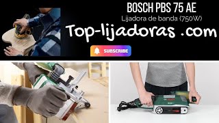 Miniatura del v&iacute;deo sobre la lijadora Bosch PBS 75 AE