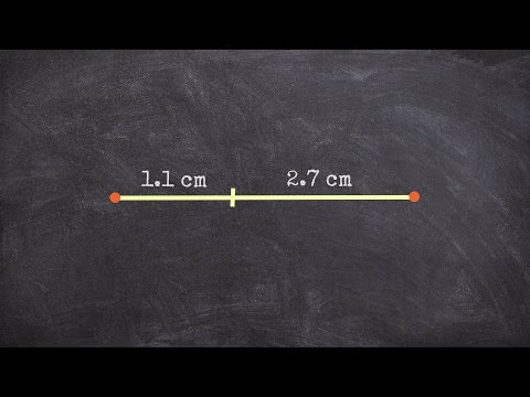 How to finding the whole length of a segment given two parts