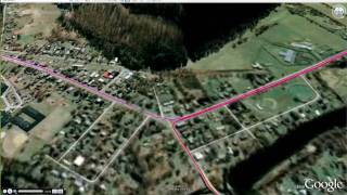 preview picture of video 'Google Earth Tour: Cycling in the Ithaca N.Y. area'