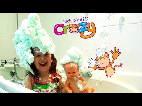♥ СУМАСШЕДШЕЕ МЫЛО CRAZY SOAP Игры в ванной Развлечение для детей Играем с ребенком