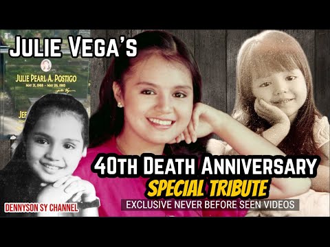 JULIE VEGA 'S 40TH DEATH ANNIVERSARY SPECIAL TRIBUTE