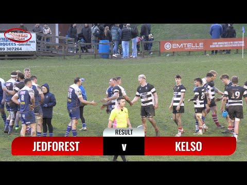 RUGBY HIGHLIGHTS - JEDFOREST v KELSO - 3.2.24 - PREMIERSHIP