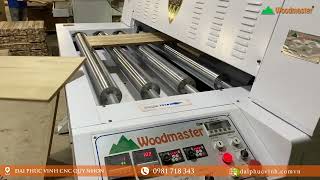 Máy cán vân gỗ có gia nhiệt WM-600G2 Woodmaser