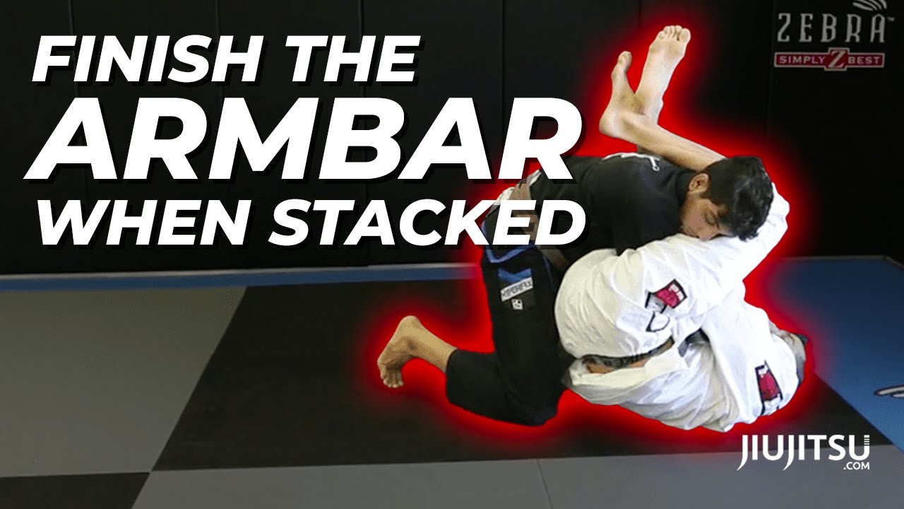 How to Finish The Armbar When Stacked