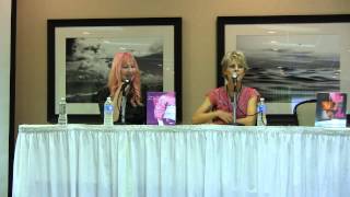 Truly Outrageous Panel - RangerStop 2014 - Samantha Newark(Jem) & Patricia Albrecht(Pizzazz)