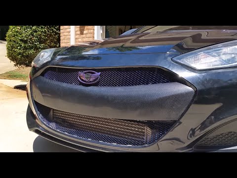 2013 Hyundai Genesis Coupe Custom Grill and Bumper