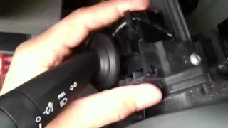2006 Jeep Commander turn signal switch change ( combination switch)
