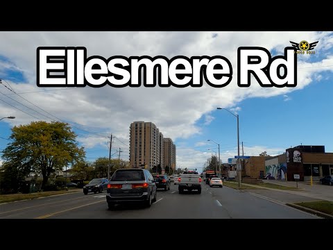 ELLESMERE ROAD EAST DRIVE TORONTO ONTARIO 7/10 /2020 (4k)