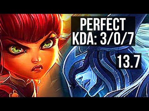 ANNIE vs LISSANDRA (MID) | 3/0/7, 1.8M mastery | KR Master | 13.7