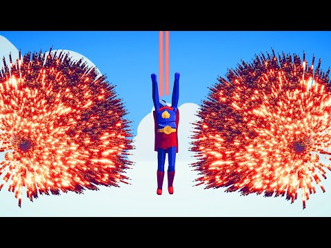 SUPERMAN vs EVERY GOD - Totally Accurate Battle Simulator TABS