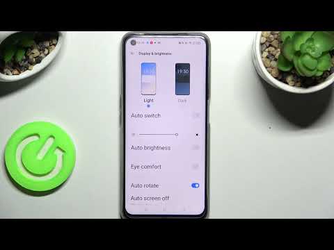 Realme Narzo 50 - How To Activate Auto Brightness