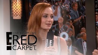 Sophie Turner Talks "Game Of Thrones" at Oscars 2016 | Live from the Red Carpet | E! News