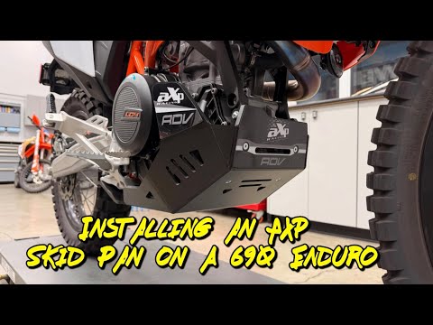 Installing An AXP Skid Pan On a 2026 KTM 690 Enduro