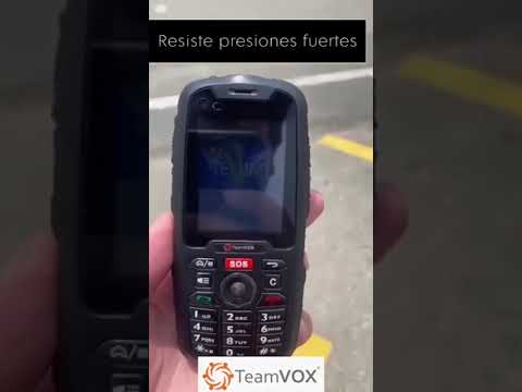 Celular Ruggear Teamvox tvx310 whatsapp redes sociales wifi Con Android Resistente Agua Y Polvo